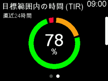 TIRのグラフ例